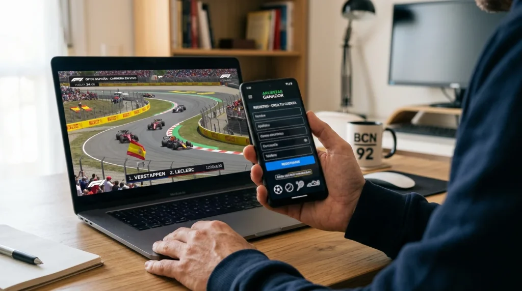 Guía para apostar en Fórmula 1 online en España, pasos y operadores DGOJ