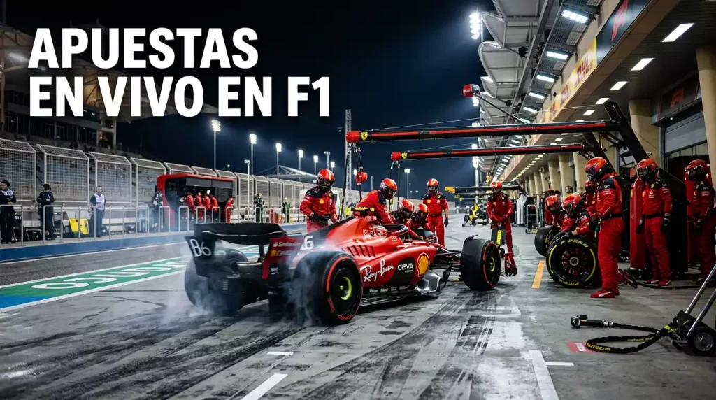 Apuestas en vivo en F1: cómo funciona el live betting durante un Gran Premio, cuotas dinámicas y momentos clave para apostar